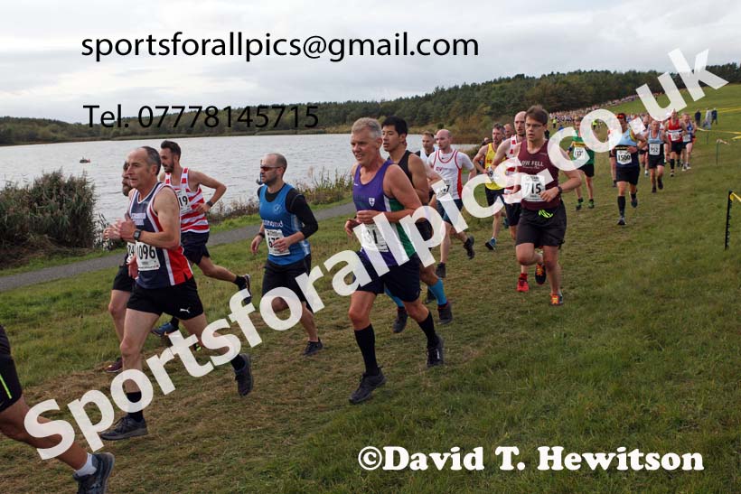 Senior mens 2021 North Eastern Harrier League, Druridge Bay. Photo: David T. Hewitson/Sports for All Pics